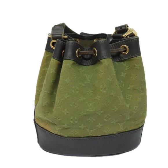 LOUIS VUITTON Monogram Mini Noelie Tote Bag TST khaki M92688 LV Auth 80531 - Picture 2 of 16